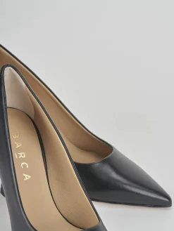 Décolleté tacco 7cm pelle nero