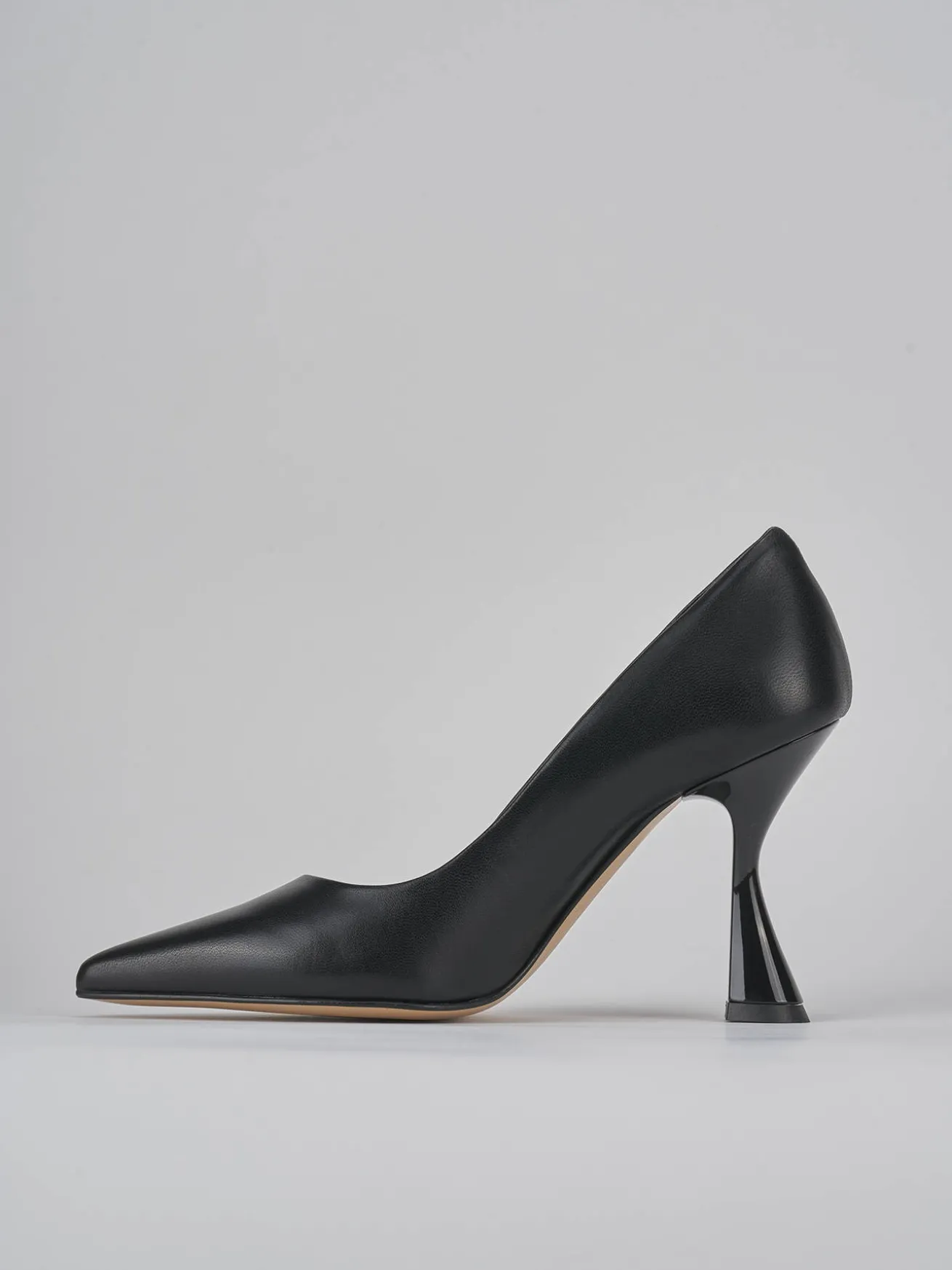 Décolleté tacco 9cm pelle nero