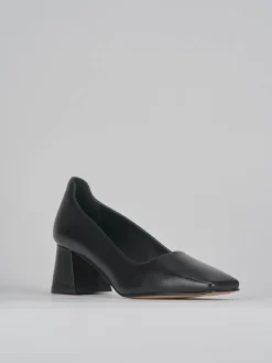 Décolleté tacco 5cm pelle nero