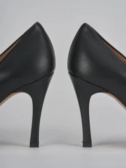 Décolleté tacco 9cm pelle nero