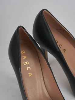 Décolleté tacco 9cm pelle nero