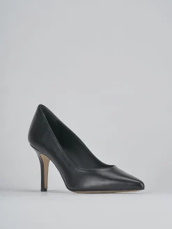 Décolleté tacco 7cm pelle nero