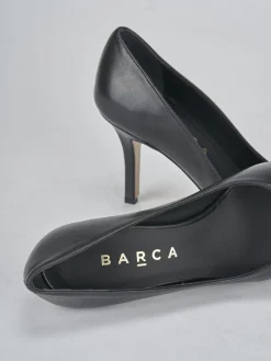 Décolleté tacco 7cm pelle nero