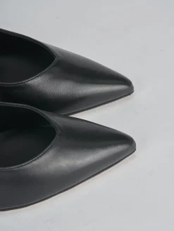 Décolleté tacco 7cm pelle nero