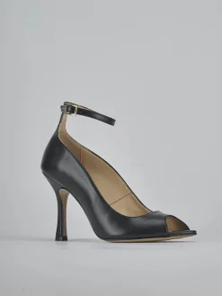 Décolleté tacco 9cm pelle nero