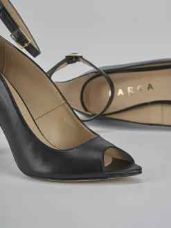 Décolleté tacco 9cm pelle nero