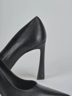 Décolleté tacco 9cm pelle nero