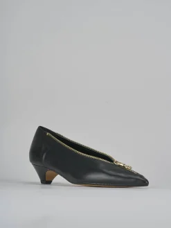 Décolleté tacco 3cm pelle nero