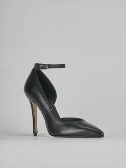 Décolleté tacco 9cm pelle nero