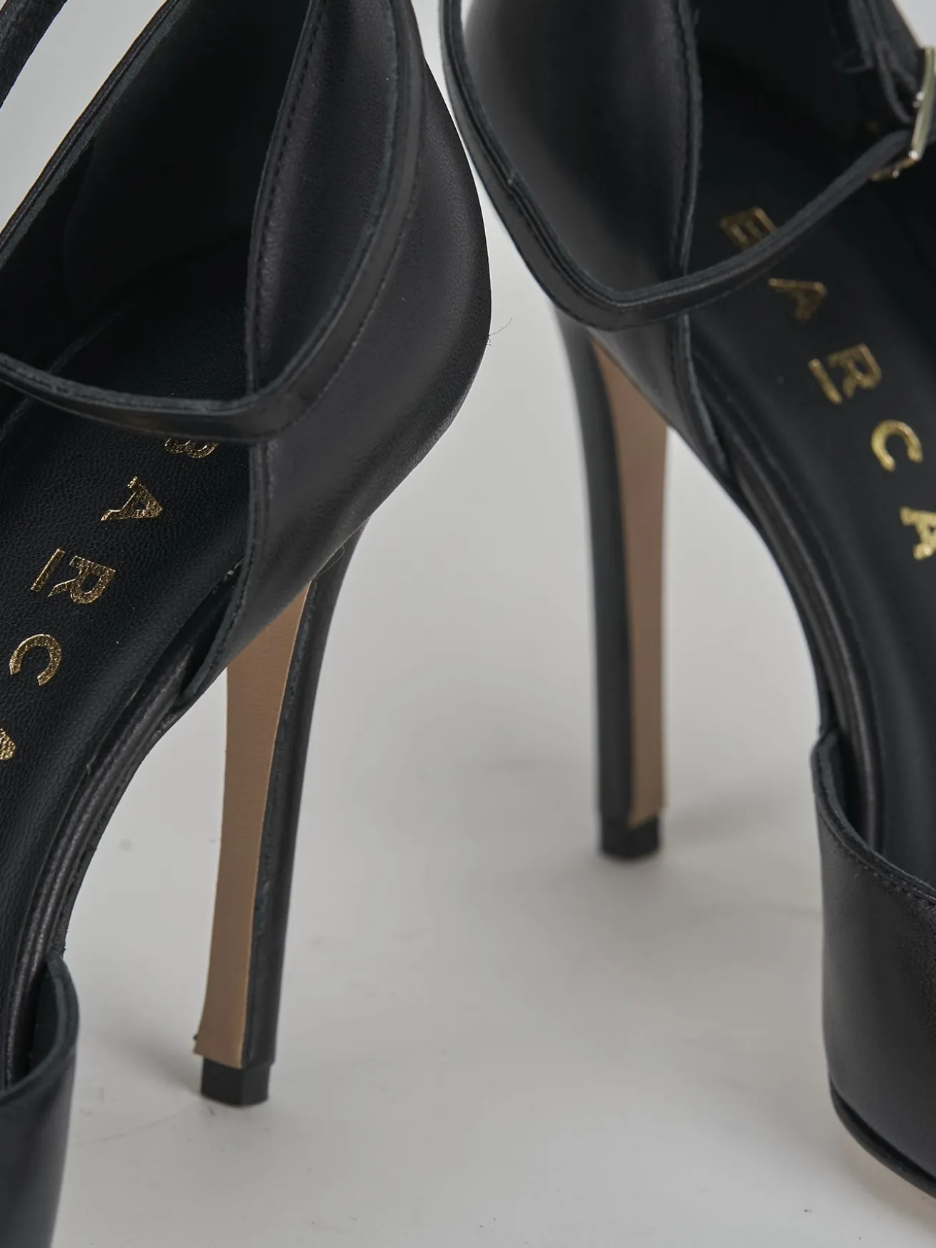 Décolleté tacco 9cm pelle nero