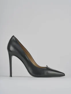 Décolleté tacco 10cm pelle nero