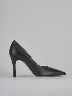 Décolleté tacco 9cm pelle nero