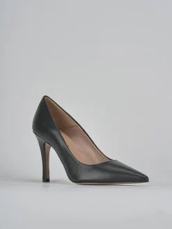 Décolleté tacco 9cm pelle nero