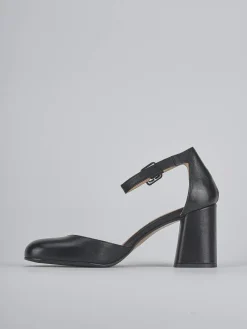 Décolleté tacco 7cm pelle nero