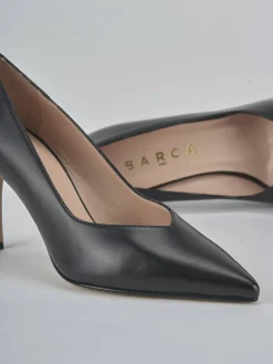 Décolleté tacco 7cm pelle nero