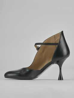 Décolleté tacco 8cm pelle nero