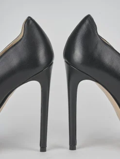 Décolleté tacco 11cm pelle nero