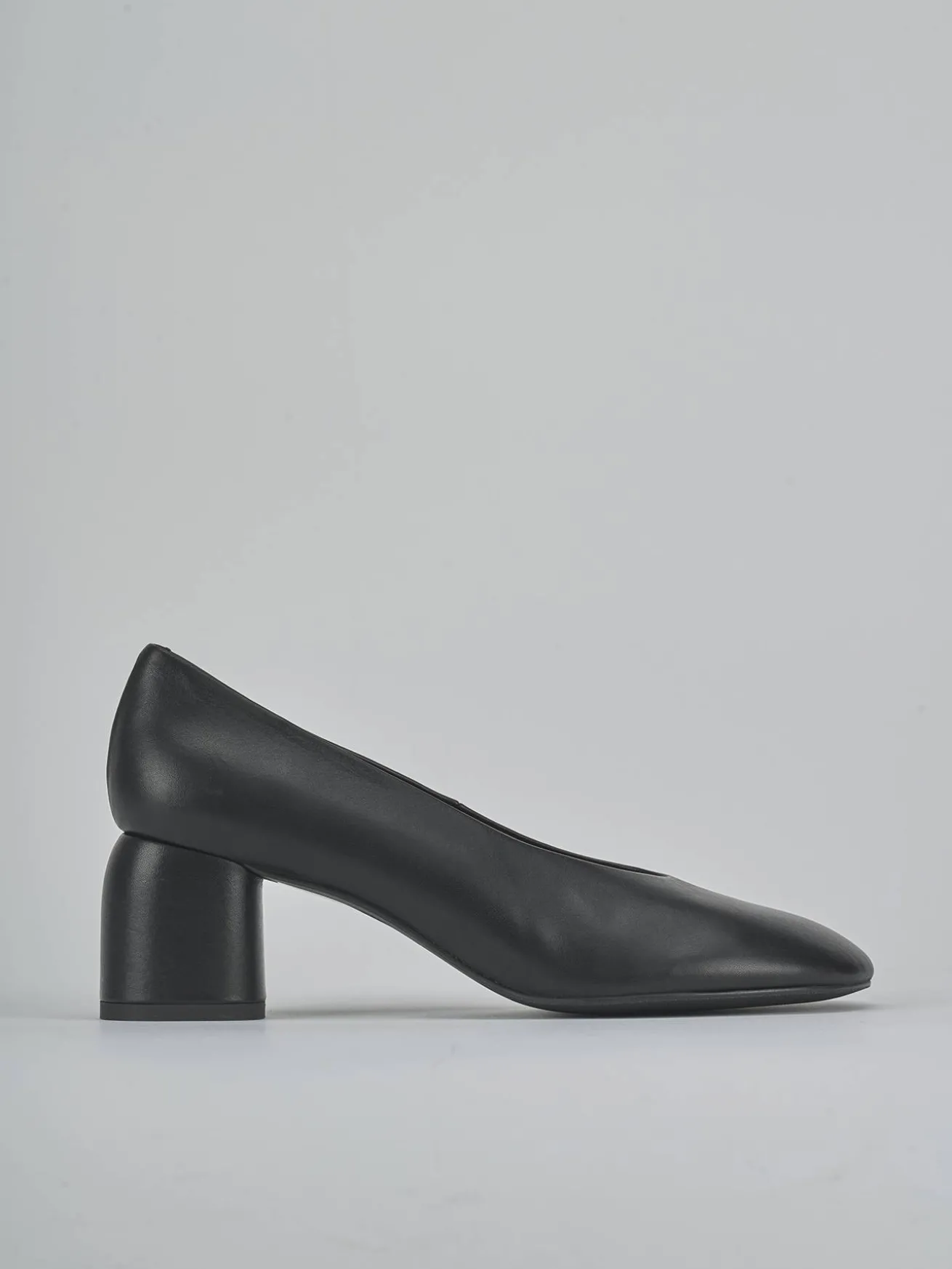 Décolleté tacco 6cm pelle nero