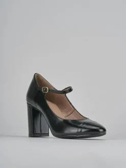 Décolleté tacco 8cm pelle nero
