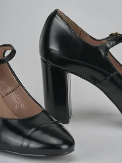 Décolleté tacco 8cm pelle nero