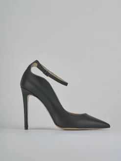 Décolleté tacco 10cm pelle nero