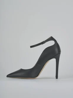 Décolleté tacco 10cm pelle nero