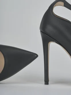 Décolleté tacco 10cm pelle nero