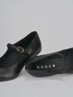 Décolleté tacco 5cm pelle nero