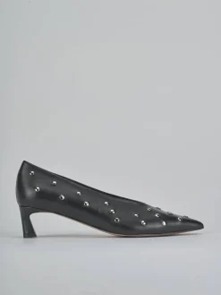 Décolleté tacco 5cm pelle nero