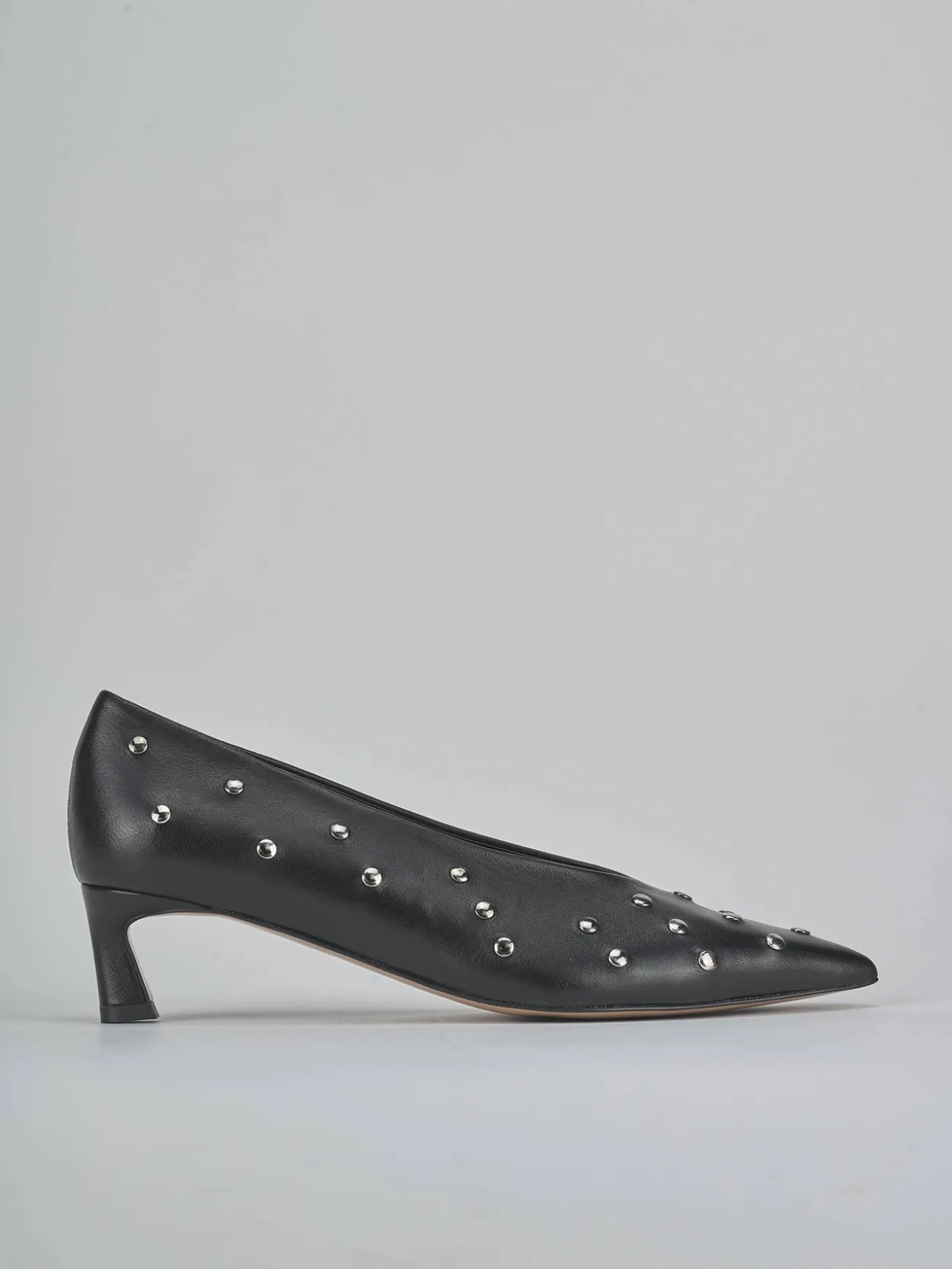 Décolleté tacco 5cm pelle nero