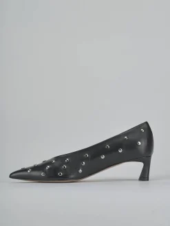 Décolleté tacco 5cm pelle nero