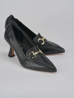 Décolleté tacco 7cm pelle nero