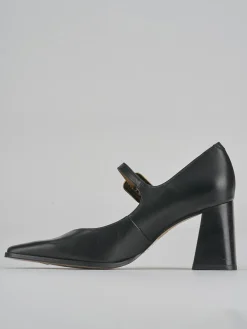 Décolleté tacco 7cm pelle nero