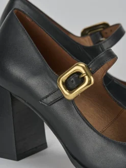 Décolleté tacco 7cm pelle nero