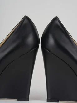 Décolleté tacco 11cm pelle nero