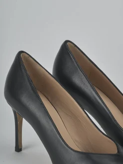 Décolleté tacco 7cm pelle nero