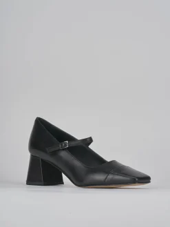 Décolleté tacco 5cm pelle nero