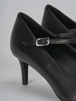 Décolleté tacco 5cm pelle nero