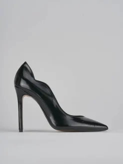 Décolleté tacco 10cm pelle nero