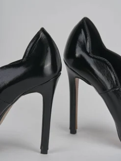 Décolleté tacco 10cm pelle nero