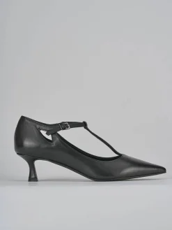 Décolleté tacco 3cm pelle nero