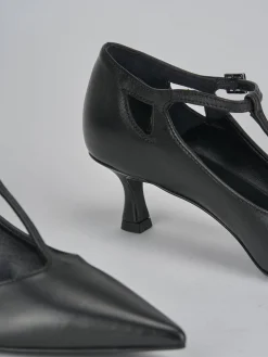 Décolleté tacco 3cm pelle nero