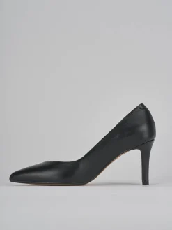 Décolleté tacco 7cm pelle nero