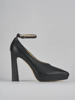 Décolleté tacco 11cm pelle nero