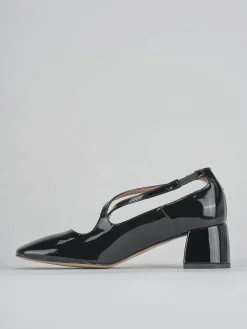 Décolleté tacco 5cm pelle nero