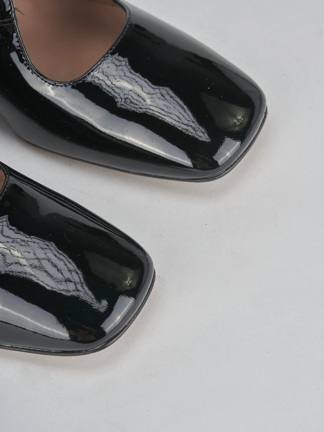 Décolleté tacco 5cm pelle nero