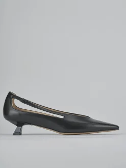 Décolleté tacco 4cm pelle nero