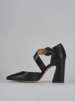 Décolleté tacco 9cm pelle nero