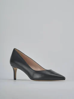 Décolleté tacco 5cm pelle nero