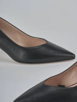 Décolleté tacco 5cm pelle nero